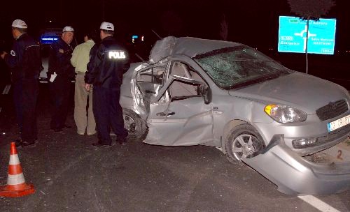 Afyonkarahisar'da trafik kazası: 2 yaralı