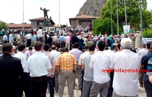 İsrail, Afyonkarahisar'da protesto edildi