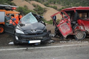 Kütahya'da kaza: 1 ölü, 9 yaralı