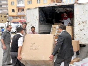 Diyarbakırlı çocuklara spor malzemesi