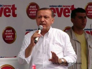 Erdoğan, Odun Pazarı Meydanı'nda Eskişehir'lilere seslendi.