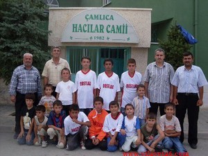 Camiler arası futbol turnuvası sona erdi.