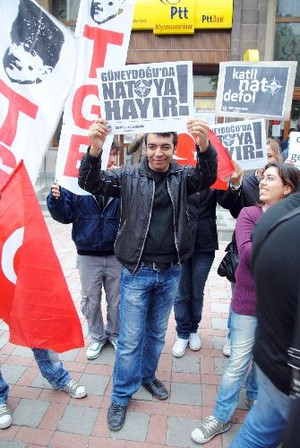 Rasmussen, Afyonkarahisar'da protesto edildi