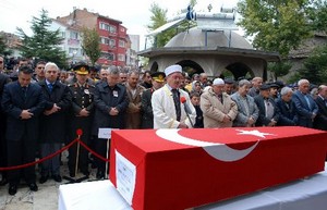 Şehit Yasin Mergen, Afyonkarahisar'da son yolculuğuna uğurlandı.