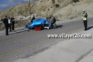 Kütahya, Gediz'de meydana gelen trafik kazasında 1 kişi öldü.