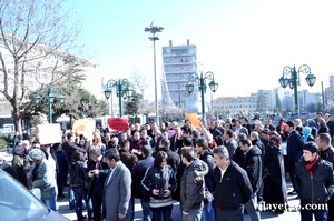 Alkol nedeniyle artan olaylar protesto edildi.