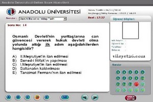 Anadolu Üniversitesi’nde online sınav dönemi