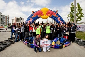 Red Bull Kart Fight, yarı finali Eskişehir'de yapıldı