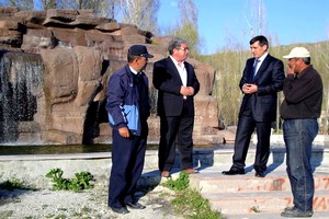 İscehisar’da Hıdrellez hazırlıkları tamamlandı.