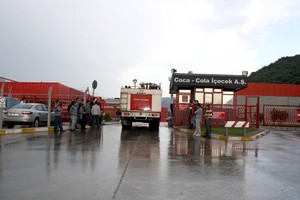 Coca Cola fabrikasında patlama oldu