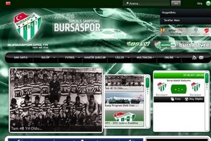 Bursaspor, internet sitesini yeniledi