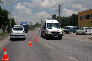 Kütahya'da trafik kazası: 1 ölü