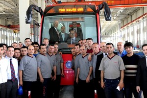 İpekböceğini andıran tramvaylar üretiliyor