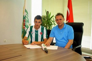 Bursaspor, Bedrican ile 3 yıllık anlaşma sağladı