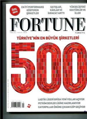 BURULAŞ, Türkiye'nin en büyük 500 şirketi arasında