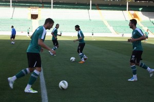 Bursaspor, Atatürk Stadı’nda çalıştı