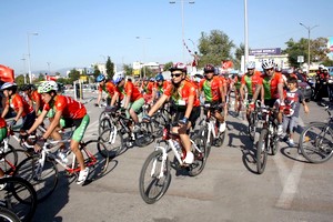 Kuruluştan kurtuluşa giden bisikletçiler Bursa’da