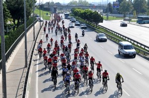 Sağlıklı Yaşam ve Çevre İçin Bisiklet etkinliğinin üçüncüsü yapıldı.