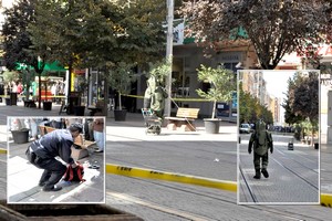 İsmet İnönü Caddesi'nde şüpheli paket paniği yaşandı.