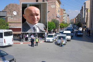 Afyonkarahisar’da bayan trafik polisi, darp edildi.