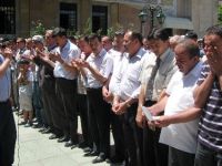 Eskişehir'de Vahşet protesto edildi.