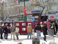 Anadolu Gençlik Derneği'nden Günday parkında sergi.