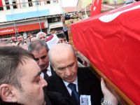 Devlet Bahçeli, Mehmet Koçum'un cenaze töreni için Bolvadin'e geldi.