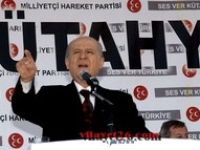 Devlet Bahçeli, Kütahya Zafer Meydanı'nda düzenlenen mitingde konuştu.