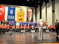 Bosna Hersek Fatih Sultan Mehmet Korosu, Merinos AKKM'de konser verdi.