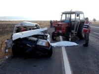 Kütahya'da trafik kazası: 1 ölü, 3 yaralı