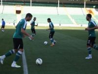 Bursaspor, Atatürk Stadı’nda çalıştı