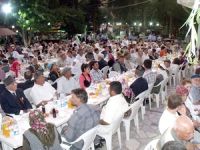 Şehit aileleri ve gaziler iftar yemeğinde buluştu